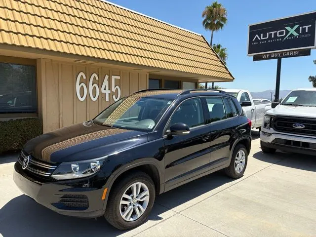 Black 2016 Volkswagen Tiguan S for sale in Riverside, CA