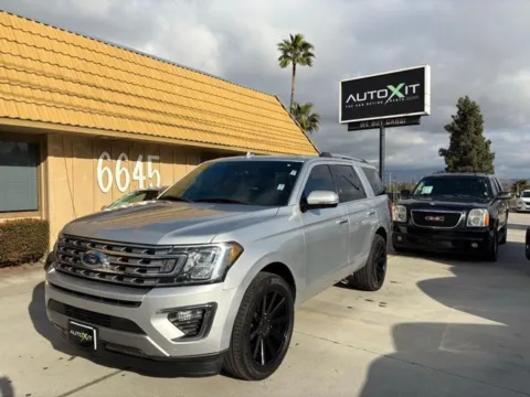 Silver 2019 Ford Expedition Limited for sale in Riverside, CA