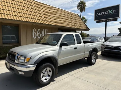 Silver 2003 Toyota Tacoma PreRunner for sale in Riverside, CA