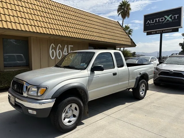 Silver 2003 Toyota Tacoma PreRunner for sale in Riverside, CA