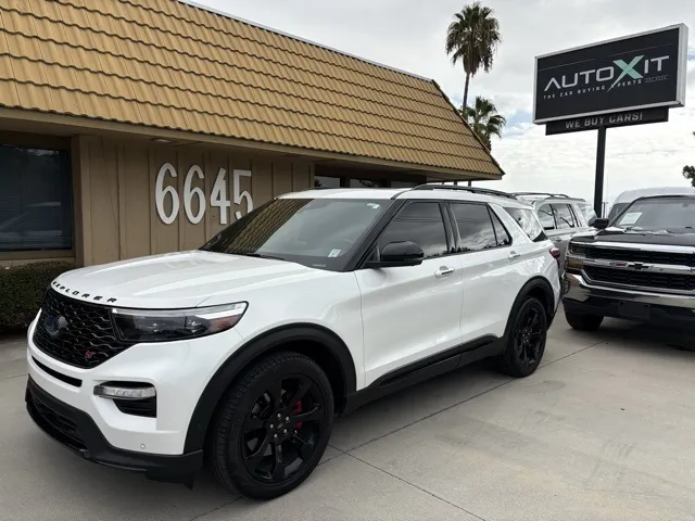 White 2020 Ford Explorer ST for sale in Riverside, CA