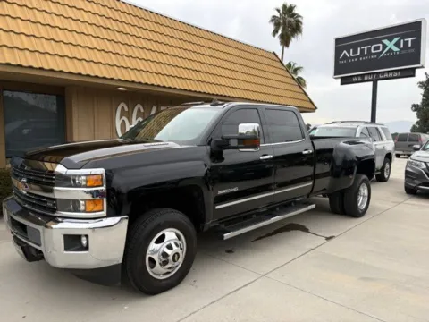 Black 2016 Chevrolet Silverado 3500HD LTZ for sale in Riverside, CA