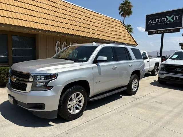 Silver 2017 Chevrolet Tahoe LT for sale in Riverside, CA