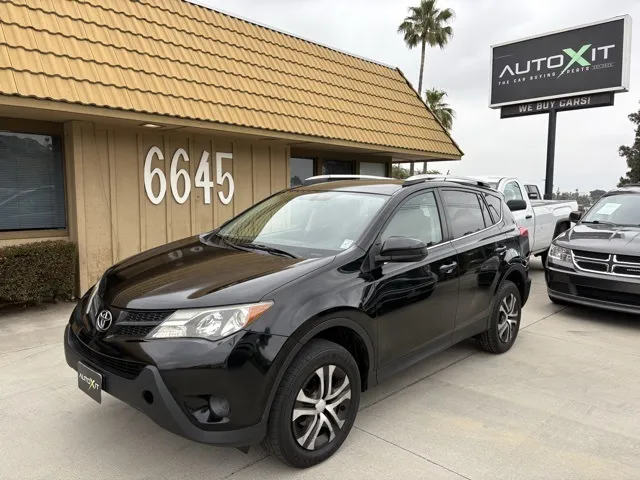 Black 2015 Toyota RAV4 LE for sale in Riverside, CA