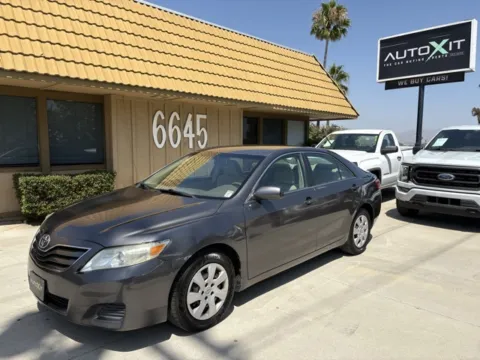 Gray 2010 Toyota Camry LE for sale in Riverside, CA