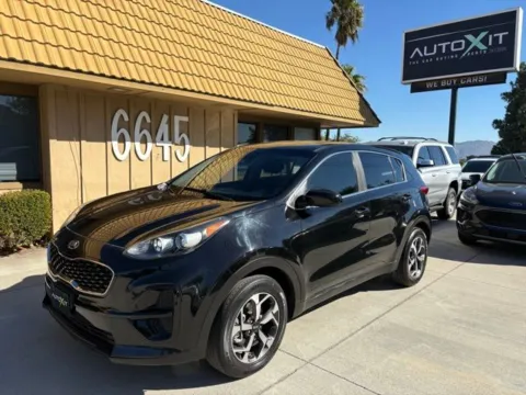 Black 2020 Kia Sportage LX for sale in Riverside, CA