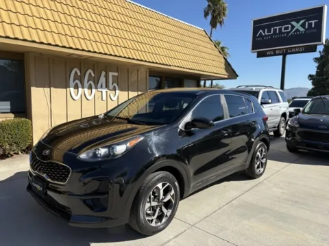 Black 2020 Kia Sportage LX for sale in Riverside, CA