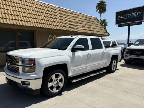White 2015 Chevrolet Silverado 1500 LT for sale in Riverside, CA