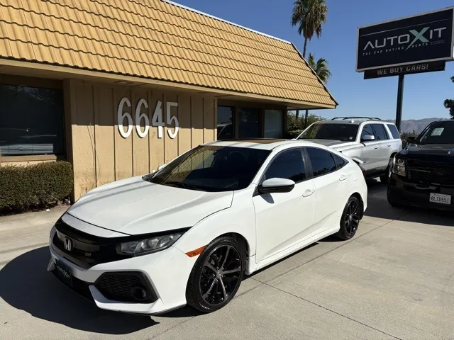 White 2017 Honda Civic Si for sale in Riverside, CA