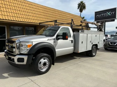 Silver 2012 Ford F-550SD XLT for sale in Riverside, CA