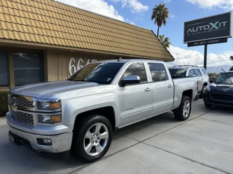 Silver 2015 Chevrolet Silverado 1500 LT for sale in Riverside, CA