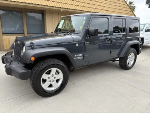 Another view of 2017 Jeep Wrangler Unlimited Sport for sale in Riverside, CA at AutoXit
