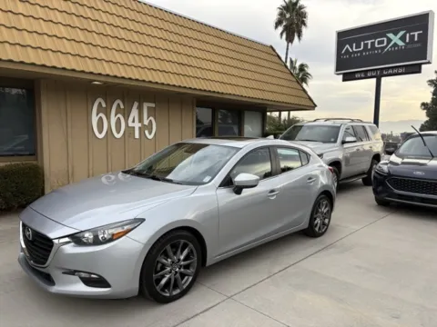 Silver 2018 Mazda Mazda3 Touring for sale in Riverside, CA