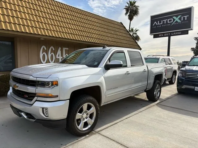 Silver 2018 Chevrolet Silverado 1500 LT for sale in Riverside, CA