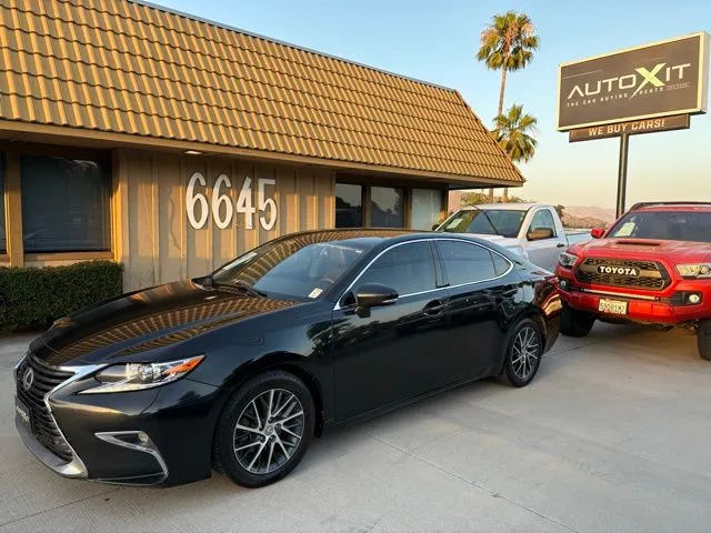 Black 2017 Lexus ES 350 for sale in Riverside, CA