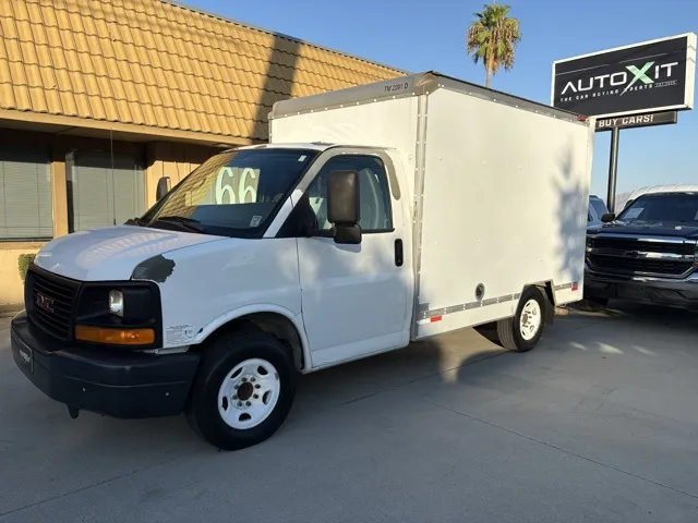 White 2010 GMC Savana 3500 Work Van for sale in Riverside, CA
