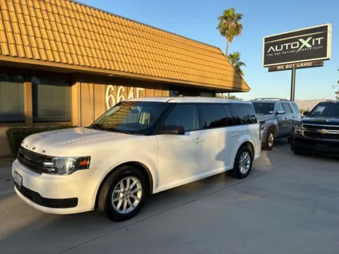 White 2014 Ford Flex SE for sale in Riverside, CA