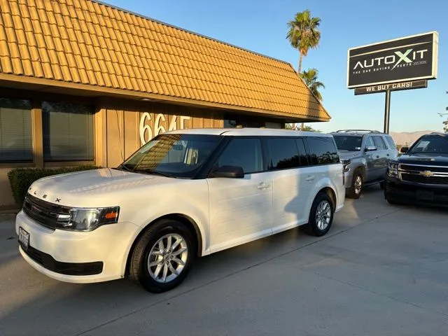 White 2014 Ford Flex SE for sale in Riverside, CA