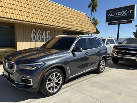 Gray 2020 BMW X5 sDrive40i for sale in Riverside, CA