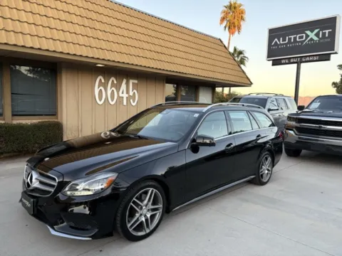 Black 2014 Mercedes-Benz E-Class E 350 for sale in Riverside, CA