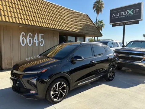 Black 2023 Chevrolet Bolt EUV Premier for sale in Riverside, CA