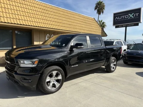 Black 2019 Ram 1500 Laramie for sale in Riverside, CA