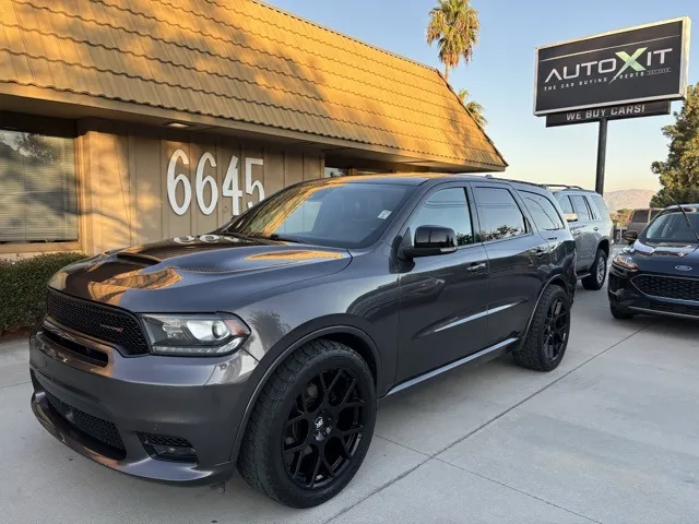 Gray 2018 Dodge Durango R/T for sale in Riverside, CA