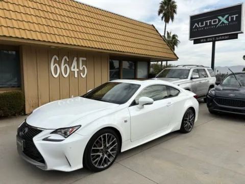 White 2017 Lexus RC 200t for sale in Riverside, CA