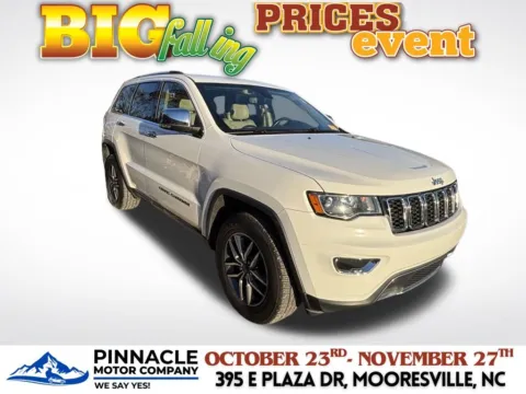 White 2019 Jeep Grand Cherokee Limited for sale in Mooresville, NC