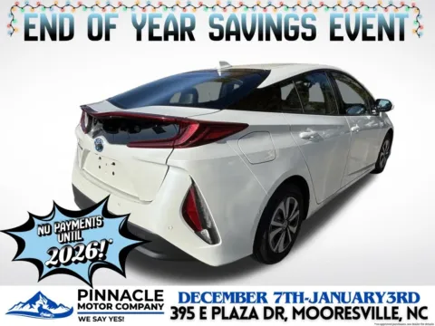 Another view of 2018 Toyota Prius Prime Advanced for sale in Mooresville, NC at Pinnacle Motor Company LKN