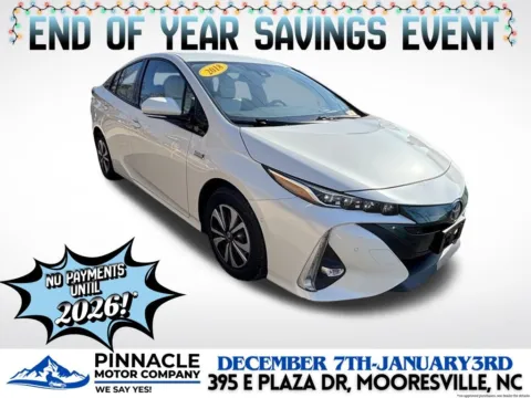 White 2018 Toyota Prius Prime Advanced for sale in Mooresville, NC