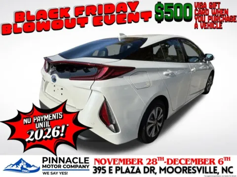 Another view of 2018 Toyota Prius Prime Advanced for sale in Mooresville, NC at Pinnacle Motor Company LKN