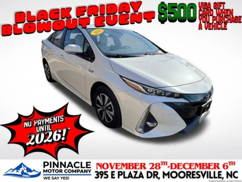 White 2018 Toyota Prius Prime Advanced for sale in Mooresville, NC