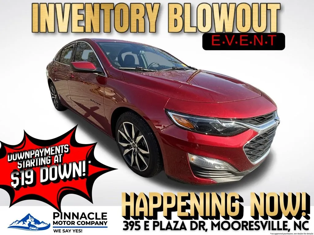 Red 2024 Chevrolet Malibu RS for sale in Mooresville, NC