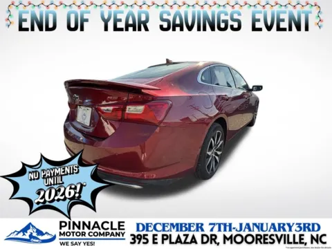 Photos of 2024 Chevrolet Malibu RS for sale in Mooresville, NC at Pinnacle Motor Company LKN