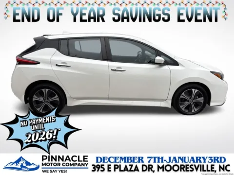 Photos of 2020 Nissan Leaf SV Plus for sale in Mooresville, NC at Pinnacle Motor Company LKN