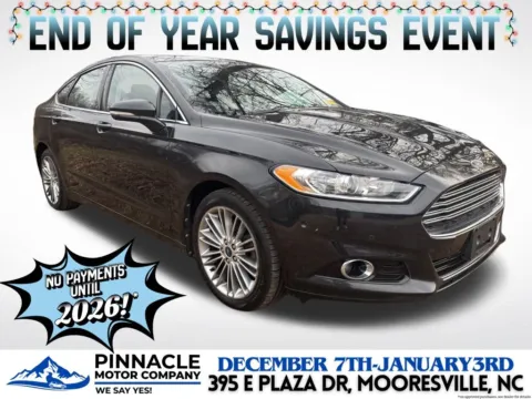Black 2013 Ford Fusion SE for sale in Mooresville, NC