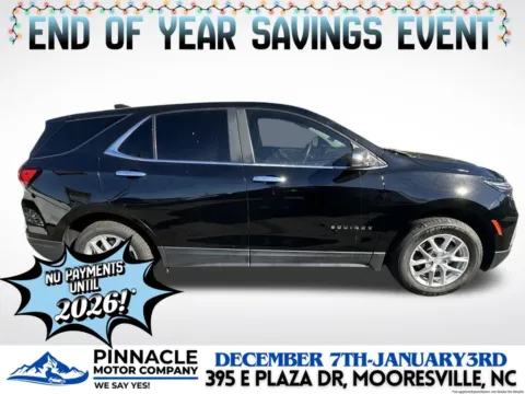 Photos of 2022 Chevrolet Equinox LT for sale in Mooresville, NC at Pinnacle Motor Company LKN