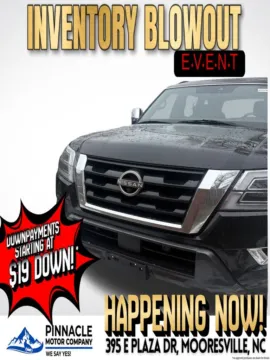 Another view of 2023 Nissan Armada Platinum for sale in Mooresville, NC at Pinnacle Motor Company LKN