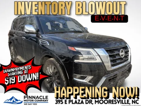 Black 2023 Nissan Armada Platinum for sale in Mooresville, NC