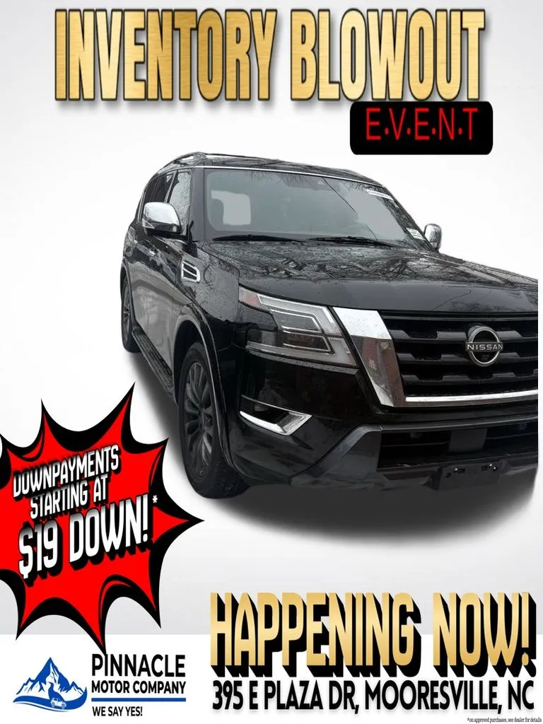 Black 2023 Nissan Armada Platinum for sale in Mooresville, NC