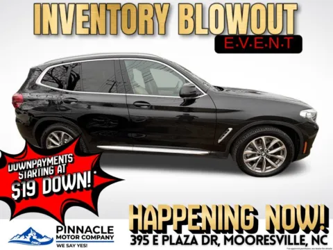 Photos of 2019 BMW X3 xDrive30i for sale in Mooresville, NC at Pinnacle Motor Company LKN