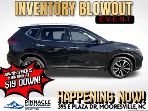 Photos of 2019 Nissan Rogue SL for sale in Mooresville, NC at Pinnacle Motor Company LKN