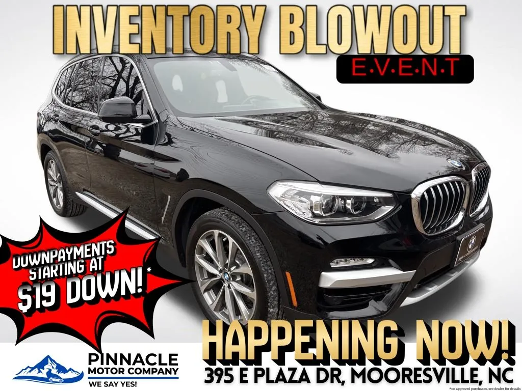 Black 2018 BMW X3 xDrive30i for sale in Mooresville, NC
