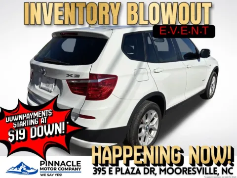 Another view of 2014 BMW X3 xDrive35i for sale in Mooresville, NC at Pinnacle Motor Company LKN
