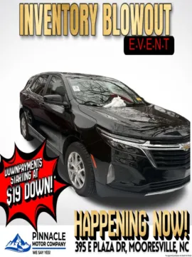 Black 2024 Chevrolet Equinox LT for sale in Mooresville, NC