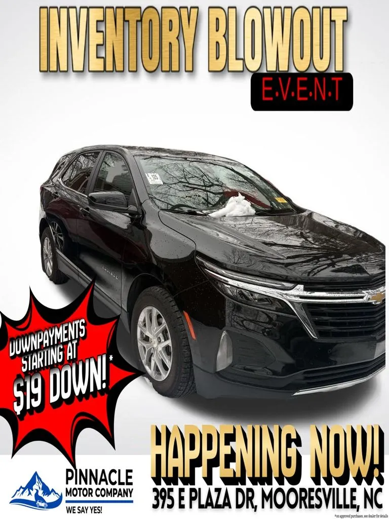 Black 2024 Chevrolet Equinox LT for sale in Mooresville, NC