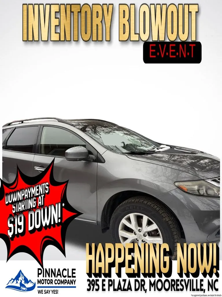 Gray 2014 Nissan Murano SL for sale in Mooresville, NC