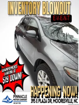 Photos of 2014 Nissan Murano SL for sale in Mooresville, NC at Pinnacle Motor Company LKN