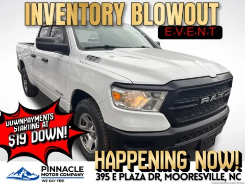 White 2021 Ram 1500 Tradesman for sale in Mooresville, NC